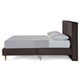 thumbnail image 5 of Base de Cama Matrimonial Makora Luma Chocolate Tapizada en Tela Tipo Lino (No Incluye Colchón), 5 of 9