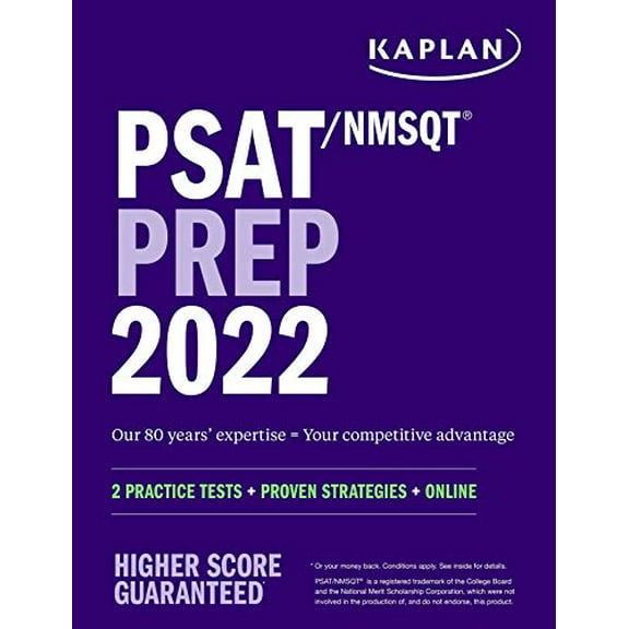 Pre-Owned PSAT/NMSQT Prep 2022: 2 Practice Tests   Proven Strategies   Online (Kaplan Test Prep) Paperback