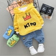 thumbnail image 5 of Boys' clothing suits children's leisure 1-4-year-old baby clothing Spring and Autumn 2-piece leisure suit, 5 of 5