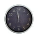 thumbnail image 1 of Reloj Análogo de Pared Plástico Diseño Tela azul, 1 of 9