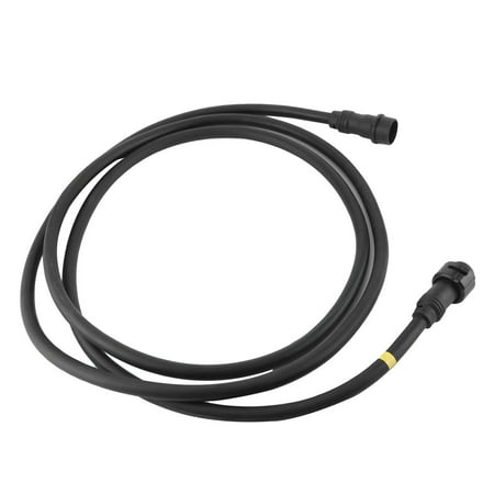 NFTIGB Outboard 10-Pin Main Wire Harness Extension Cable 688-8258A-10-00 Fit for Yamaha Remote Control Box Heavy Duty Protective Tube Boat Motor Control System Parts Wire Cord (3m / 9.8ft Black)