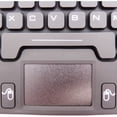 thumbnail image 5 of DSI WATERPROOF IP68 SILICONE MINI SIZE WIRED KEYBOARD WITH TOUCHPAD - Cable Connectivity - USB Interface - 104 Key - TouchPad - Windows - Industrial Silicon Rubber Keyswitch - Black, 5 of 6
