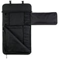 thumbnail image 3 of Messermeister Chef's Knife Case, 17-Pocket w/Large Pouch, Black, 3 of 4