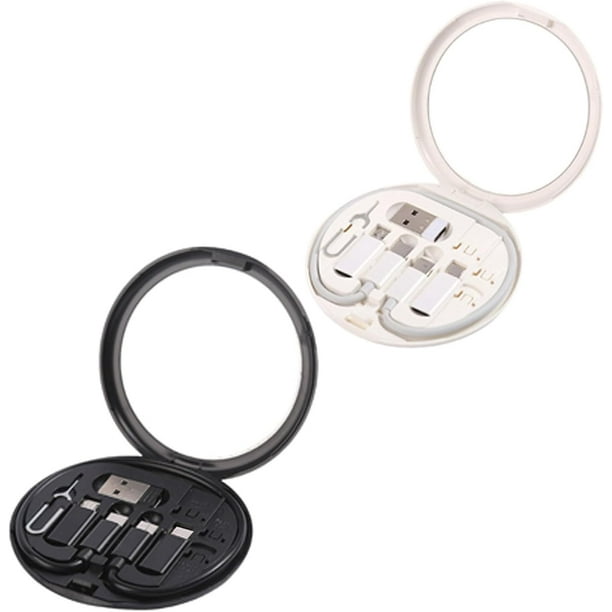 Estuche para cables 9 en 1 divertido, estuche para cables 9 en 1, estuche organizador de cables 9 en 1 de Classupery, estuche para cargador de cables 9 en 1, estuche para cables divertido, caja de cab