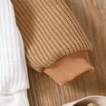 thumbnail image 4 of Bébé Enfant en Bas Âge Garçon Tricot Pull Pull Pull Pull Pull Pull Col Rond Automne Hiver Tricot Gris 2-3 Ans, 4 of 8