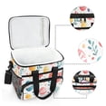 thumbnail image 6 of FORMRS Insulated Cooler Bag 24 Cans Capacity Soft Leakproof Lunch Box with Side Pockets, Cute Easter Eggs, 6 of 7