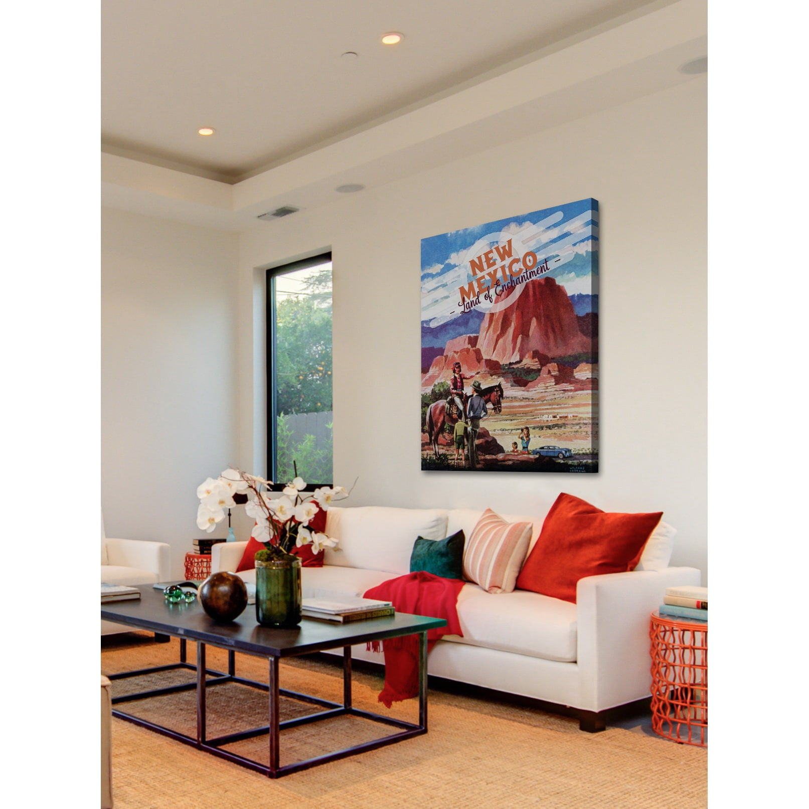Marmont Hill - "Travel New Mexico" Painting Print on Wrapped Canvas