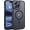Blue, variant on for iPhone 16 Pro Max Magnetic Case, [Compatible with MagSafe] Translucent Matte Slim Fit Anti-Slip Shockproof Women Men Protective Cover Case for iPhone 16 Pro Max 6.9",Orange/Black