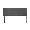 thumbnail image 2 of Fabric Headboard | California King Bed Frame with Piped Details | Enhance Room Ambiance, 2 of 2