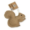 thumbnail image 3 of Rustic Jute Squirrel: Sustainable Eco Dog Chew Toy, 3 of 5