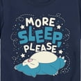thumbnail image 3 of Pokémon - Snorlax Nap All Day Sleep All Night - Toddler And Youth Short Sleeve Graphic T-Shirt, 3 of 5