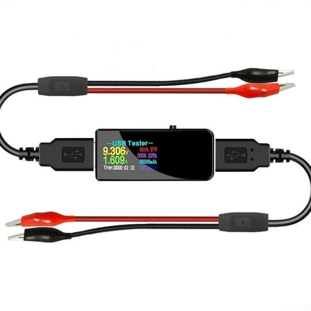 Digital USB Mobile Power Ladestrom Spannungsprüfer Messgerät Mini-USB