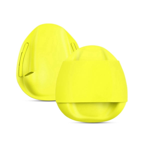 2 Pack Swim Training Paddles Ergonomic Design Silicone Texture Perfect for Freestyles Backstroke Breaststroke Swimmers