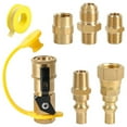 thumbnail image 1 of Kit de Robinetterie pour Raccords Rapides au Propane 7rv 3/8” Flare X 1/4”, 1 of 10