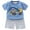 Q, variant on Baby Boy Summer Clothes Kids Baby Summer Stripes Prints Cartoon Car Pattern T Shirt Tops and Shorts Outfits Little Brother Outfit Q 12 Months-18 Months