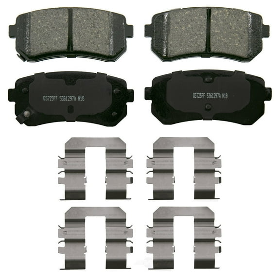Wagner QuickStop ZD1829 Ceramic Disc Brake Pad Set Fits select: 2016-2017 HYUNDAI SONATA