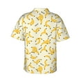 thumbnail image 3 of Bixox Men's Hawaiian Shirts Men's Banana Print Short-Sleeve Shirt-Small, 3 of 8