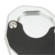 thumbnail image 3 of Motorcycle Kickstand Extender Pad Foot Side Stand Enlarger Plate Aluminium Alloy Replacement for Trident 660 2021+, 3 of 5