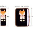thumbnail image 4 of 2Pcs Cute Cartoon Doll Styling Car Seat Belt Cover Shoulder Strap Pad Fox, 4 of 6