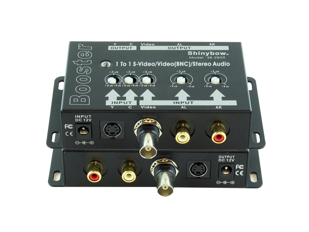 1x9 1:9 9-Way Composite RCA Video Splitter Distribution Amplifier SB-3702RCA 