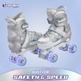 thumbnail image 2 of Chicago Skates Glitzy Sparkling Fashion Skate, Princess, Small, 2 of 2