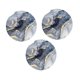 thumbnail image 3 of Posavasos absorbentes de 3 piezas con textura de mármol, elegantes regalos de cumpleaños, adornos para el hogar Estilo A, 3 of 9