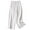 White, variant on uublik Women Pants Beige Stretchy Wide Leg Casual Pants Comfy High Waist Flowy Pants