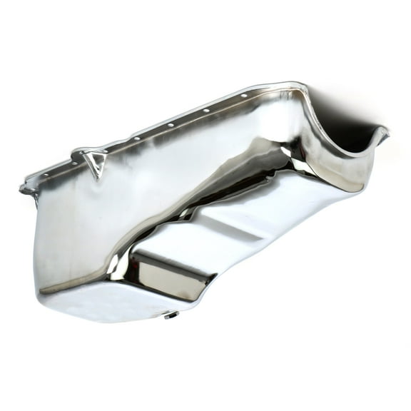 Trans-Dapt 9414 TDP9414 SBC 86-UP CHROME OIL PAN Fits select: 1994-1996 CHEVROLET GMT-400 K1500, 1986-1996 CHEVROLET CORVETTE