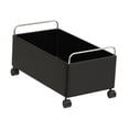 thumbnail image 2 of Carrito rodante con ruedas, práctico y que ahorra espacio, estante de almacenamiento de gran capacidad para juguetes. Negro L, 2 of 9