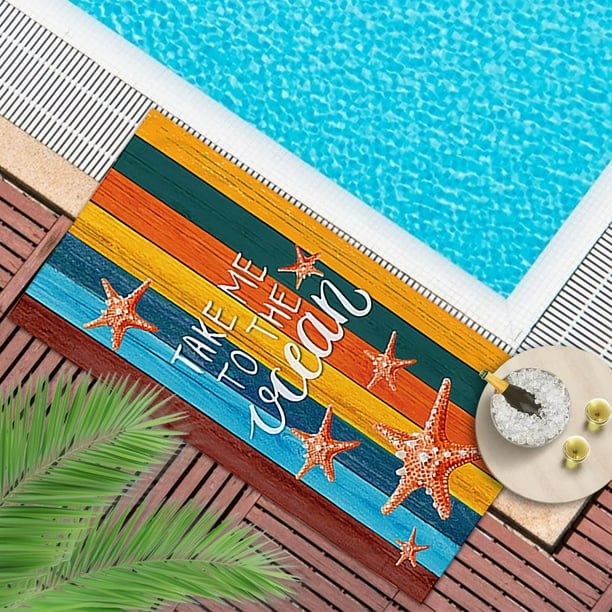 Decoración del hogar, toallas de baño, toallas de playa, toalla de playa de tela doble, toalla de playa estampada, chal para nadar, toallas de playa