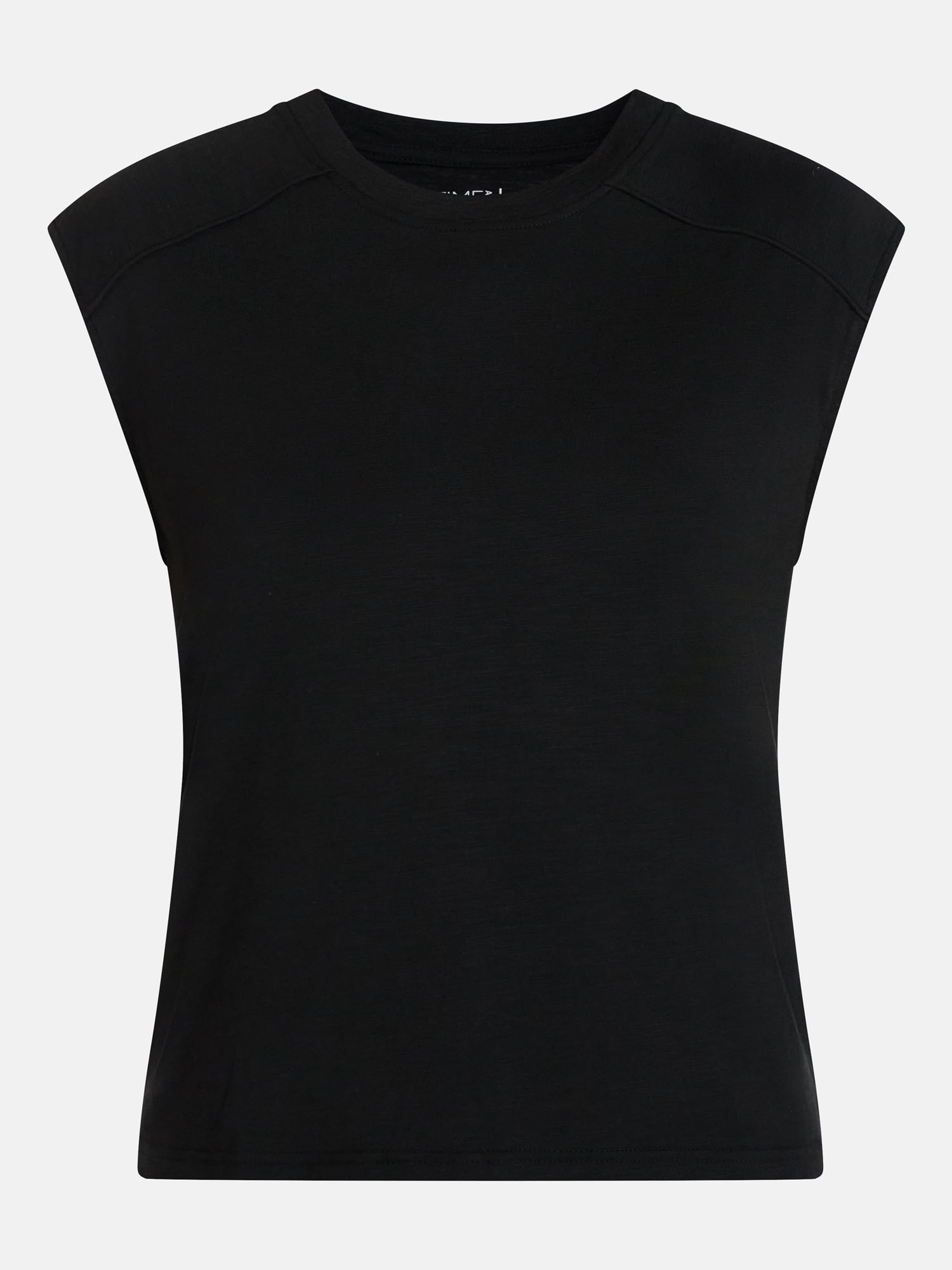 Time and Tru Women's Muscle Tank Top with Piped Trim, Sizes XS-XXXL