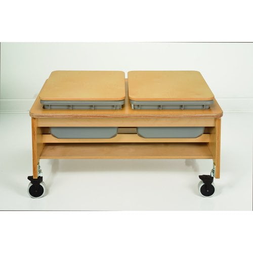 Whitney Plus CH4049 2 Tub-Sand & Water Table, Natural UV