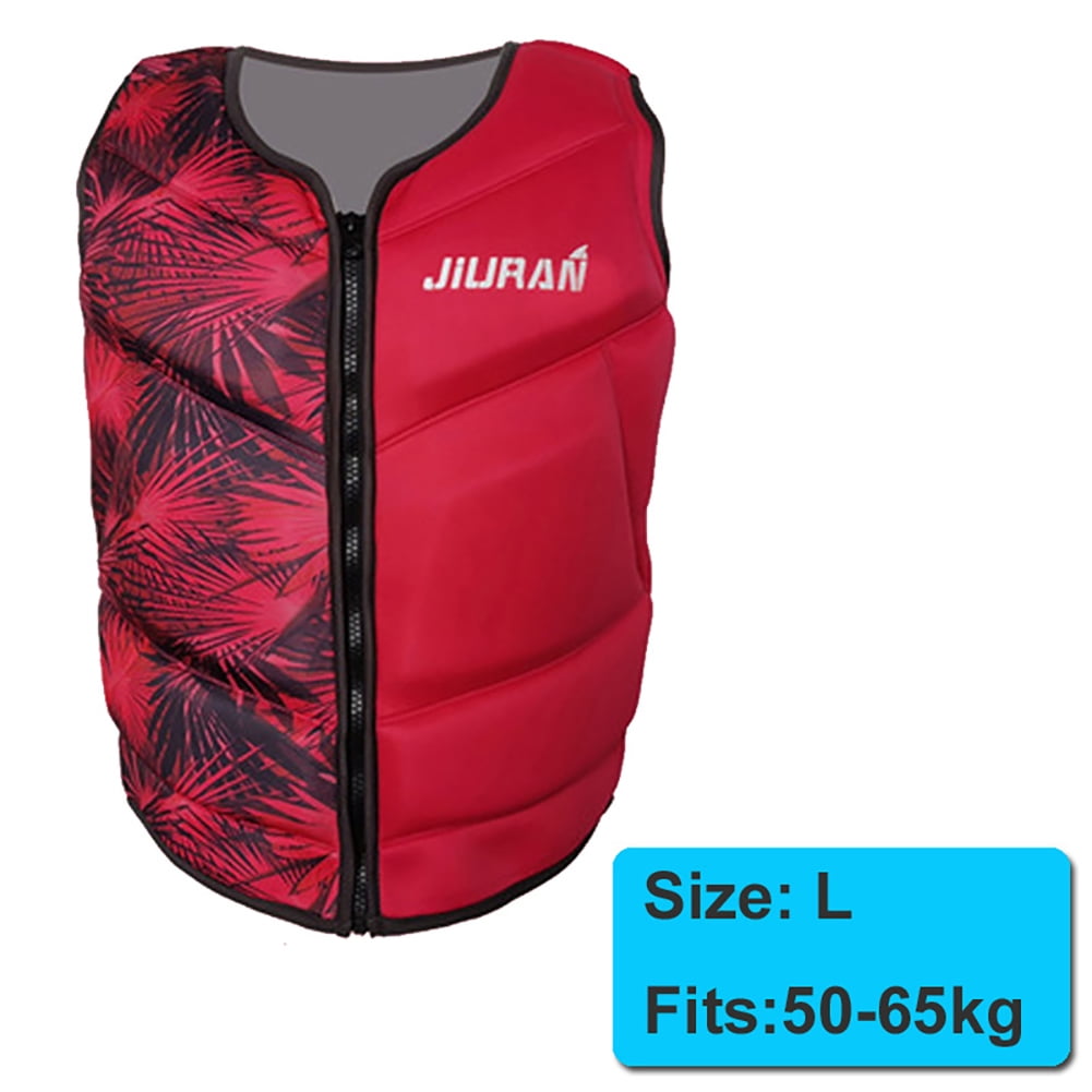 Neoprene Safety Life Vest Portable Lightweight Buoyancy Life Jacket