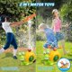 thumbnail image 3 of Juguetes para Jugar Al Aire Libre con Aspersores de Agua para Niños, Juguetes Exteriores de Agua de Caracol 2 en 1 con 2 Cabezales de Aspersores para Niños y Niñas, 3 of 7