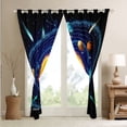 thumbnail image 3 of Outer Space Blackout Curtains Solar System Curtains for Girls Boys Universe Themed Window Curtains, Outer Space Blue Galaxy Bedroom Curtains for Teens Kids Space Planet Curtains,2 Panels 38"Wx45"L, 3 of 5
