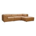 thumbnail image 2 of Moe's Home Collection Form Lounge Modular Sectional Sonoran Tan Leather Leather, 2 of 7
