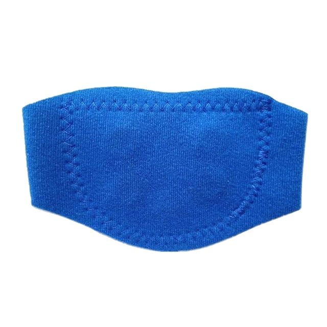 Almohadilla térmica portátil ajustable Zulema auto calentamiento magnético cuello azul