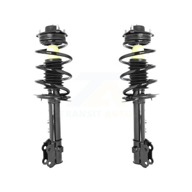 Transit Auto Front Complete Suspension Shocks Strut and Coil Spring Mount Assemblies Kit for Car Hyundai Tucson Kia Sportage - Left Right Side (Driver Passenger) K78A-100176