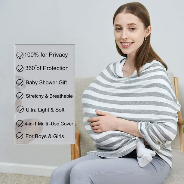 Breastfeeding & Nursing Covers - Lightweight & Multi-Use