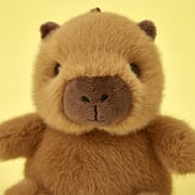 Buttercups Capybara Plush Toy 4.5 inch – Small Stuffed Animal for Kids, Cute Soft Brown Capybara, Mini Collectible Plush Gift