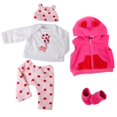 thumbnail image 1 of Ropa para muñecas Reborn EKOKIZ para niña, 43-56 cm, poliéster, 1 of 5