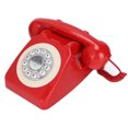 thumbnail image 1 of Téléphone Vintage, Réduction du Bruit Rétro Téléphone Filaire Réglable Volume Beau pour la Décoration de Café-Bar pour le Bureau pour la Maison Ciel Bleu, Rouge, Jaune, 1 of 8