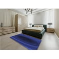 thumbnail image 5 of Ahgly Company Machine Washable Indoor Rectangle Transitional Blue Area Rugs, 5' x 8', 5 of 7