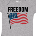 thumbnail image 4 of Inktastic Freedom American Flag Boys or Girls Baby Bodysuit, 4 of 5