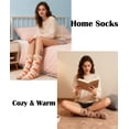 thumbnail image 6 of Fuzzy Socks for Women Fluffy Cozy Slipper Socks Fall Socks Gifts, 6 of 6