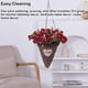 thumbnail image 4 of Flores artificiales Matsuzay ramo de rosa de eucalipto decoración del hogar adorno Rojo, 4 of 6