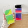 thumbnail image 4 of for Samsung Galaxy Z Flip 4 2022 Case,Fluorescence Case for Galaxy Z Flip 4 Glow in The Darkness Liquid Quicksand Luminous Fun Soft TPU Clear Ultra Thin Protector for Galaxy Z Flip 4 5G (A), 4 of 13
