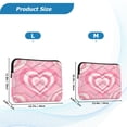 thumbnail image 7 of Iauyy（M)13.4 inch Laptop Sleeve,Shockproof Durable Computer Carrying laptop Bag，Slim Cover for 13.4-14 inch HP Dell Lenovo Asus Notebook,White Stripes Pattern, 7 of 7
