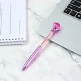 thumbnail image 1 of 3Pcs Large Diamond Ballpoint Pen, Cagogo Large Diamond Ballpoint Pen, Colorful Crystal Flash Pen for Writing and Drawing, Rotating Color Advertising Oil Pen with 1ml Ink, Fine Point Retractable Gel, 1 of 1