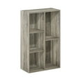 thumbnail image 1 of Furinno Luder 5-Cube Reversible Open Shelf, French Oak, 1 of 6